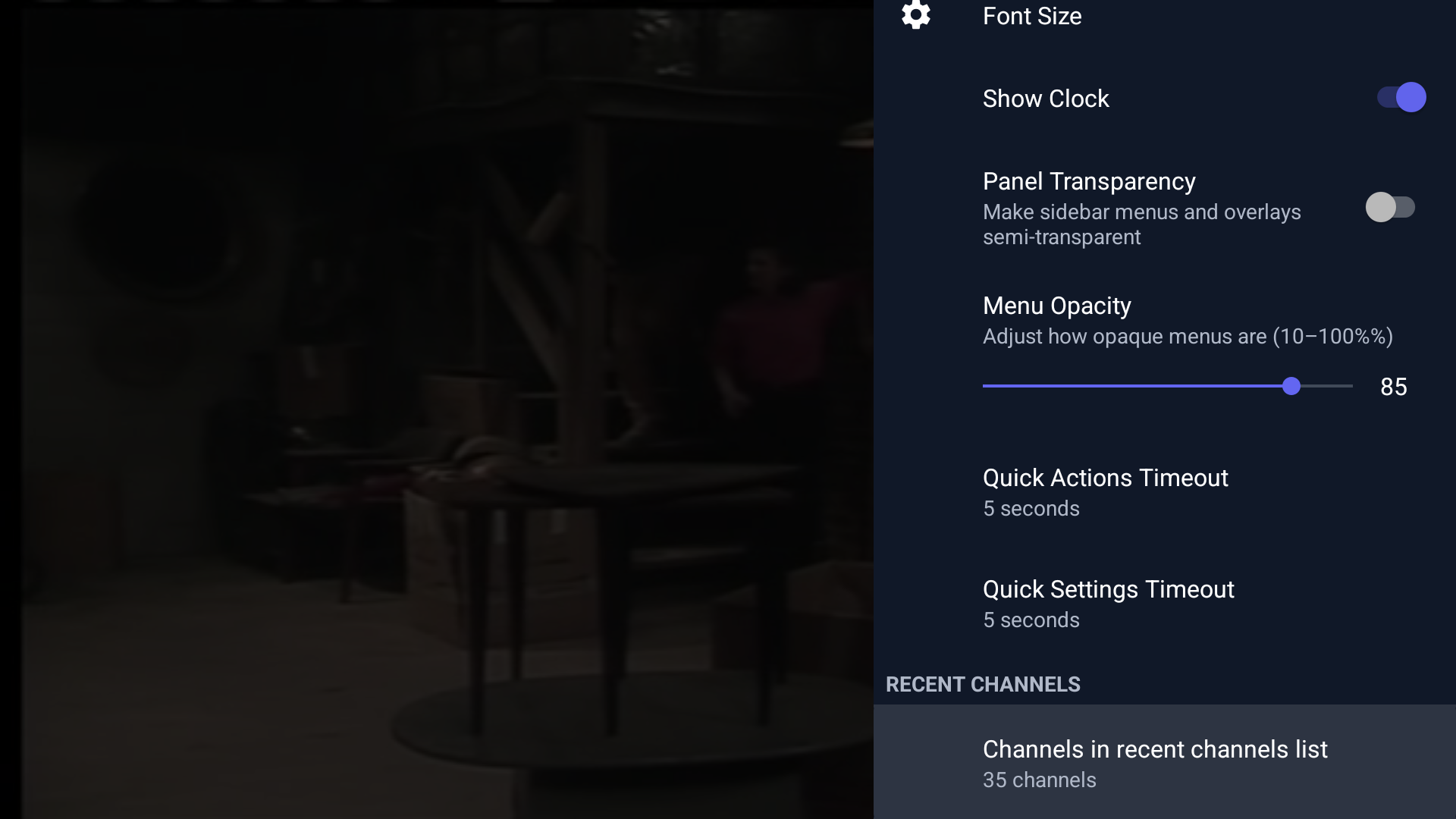 PureFusionIPTV Android TV screenshot: Screenshot_20260322_210923.png