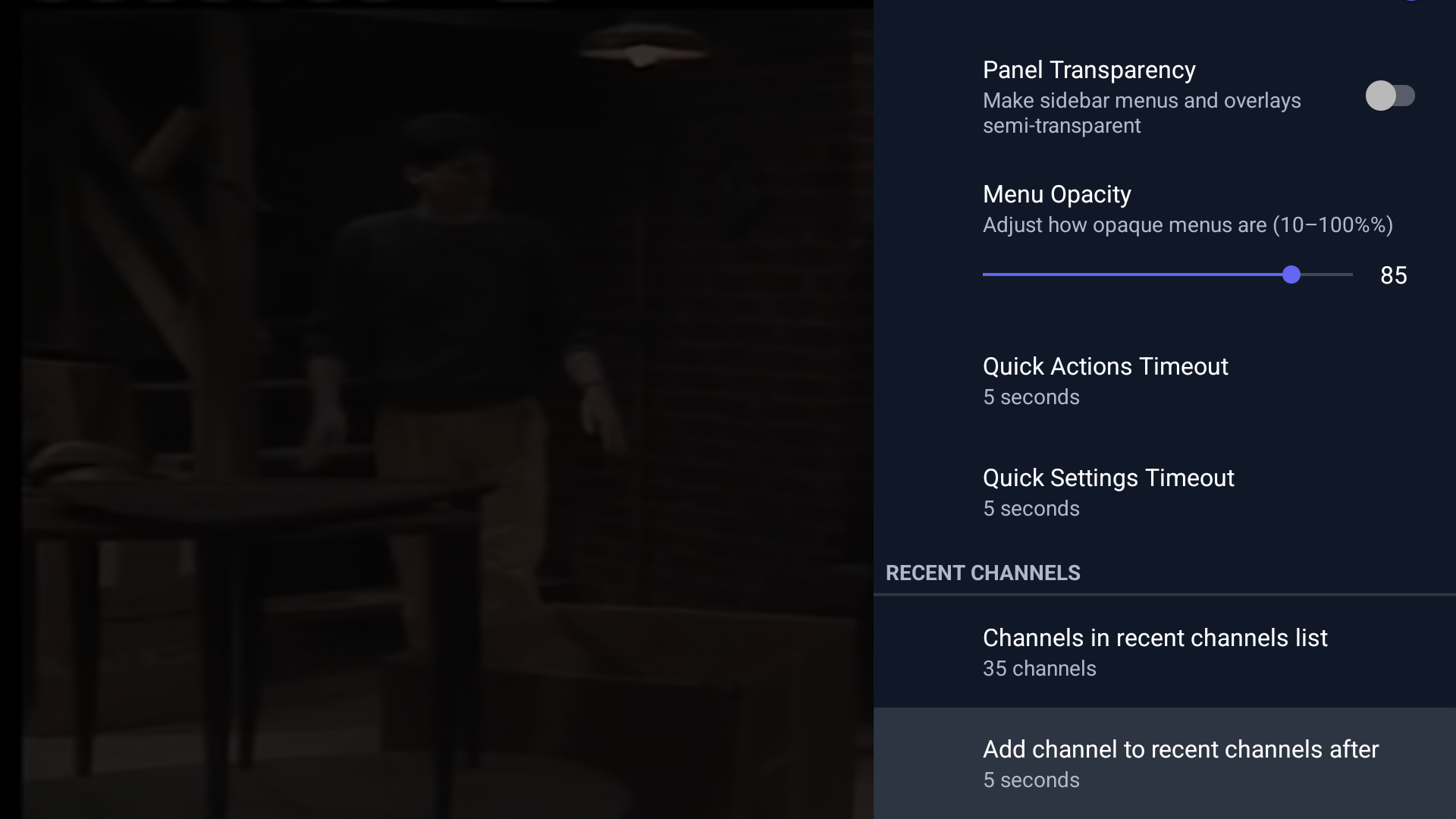 PureFusionIPTV Android TV screenshot: Screenshot_20260322_210930.png