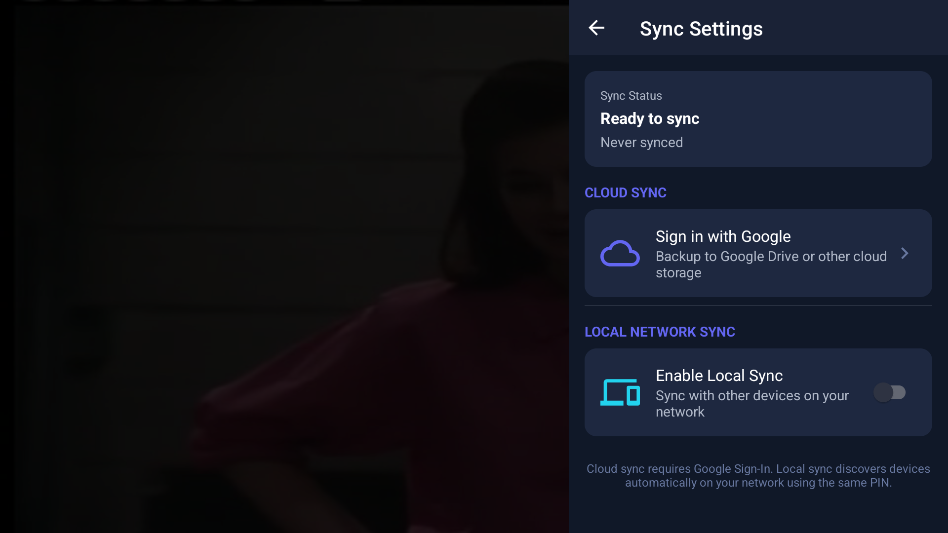 PureFusionIPTV Android TV screenshot: Screenshot_20260322_210942.png
