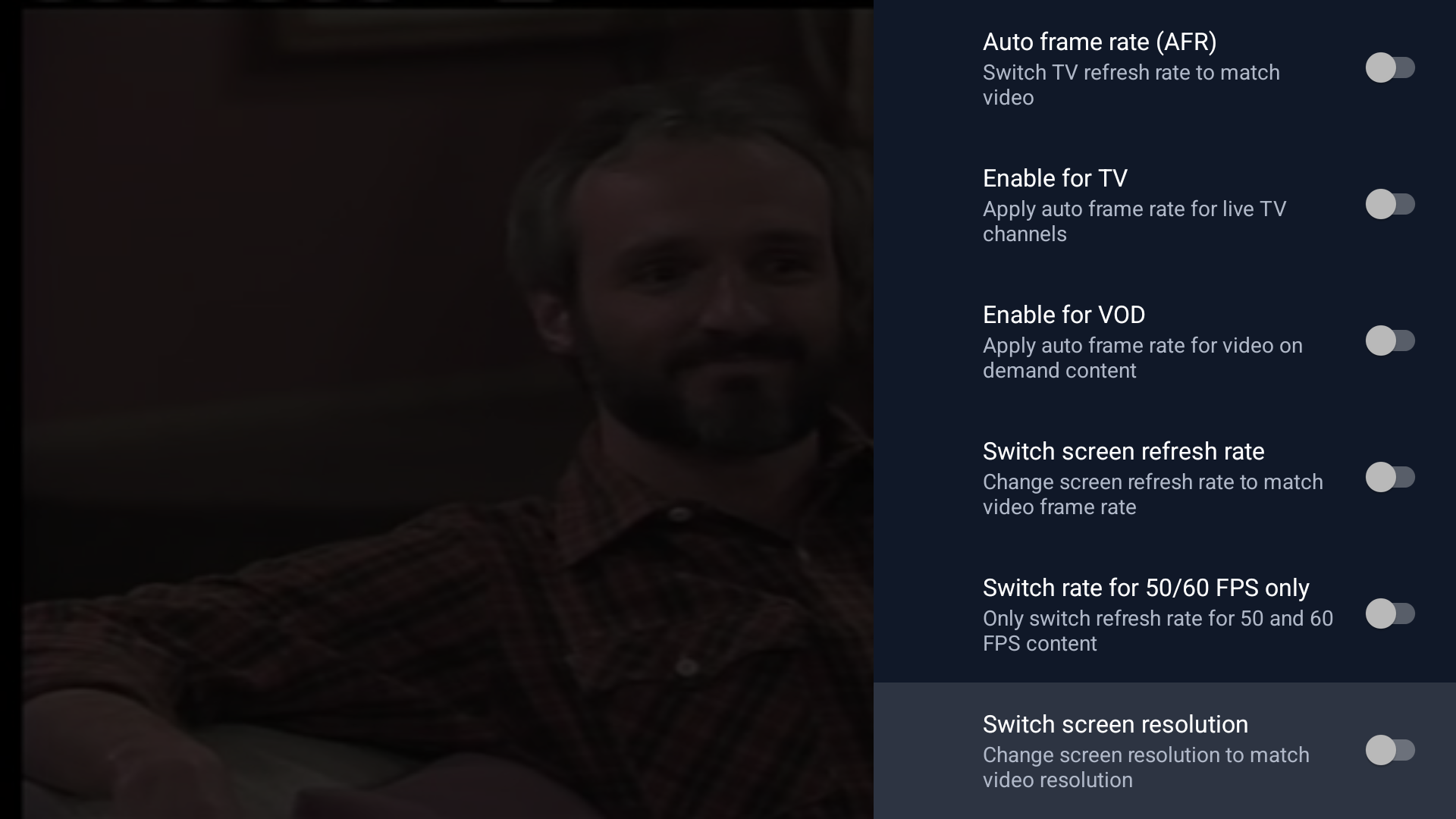 PureFusionIPTV Android TV screenshot: Screenshot_20260322_211149.png
