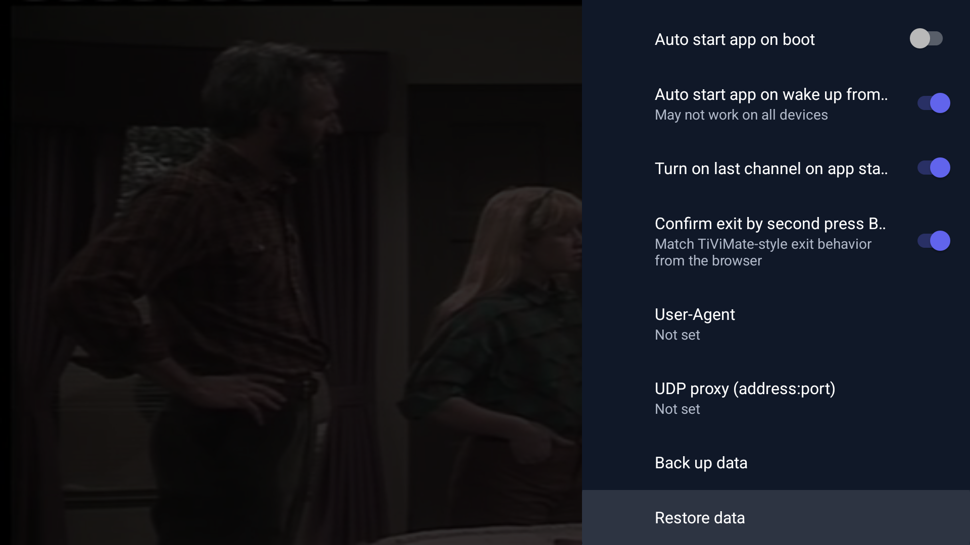 Android TV screenshot 4
